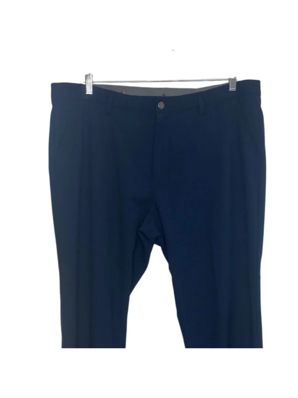 Adidas Golf Pants 40x32 Blue Recycled Polyester Activewear Lightweight
